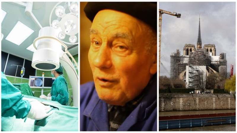 Chute d'une table d'opération, la triste histoire de Paul 82 ans, Notre-Dame... l'essentiel de l'actu en région