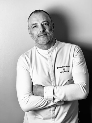 "Il faut être soi-même" : le chef du Prieuré à Villeneuve-lès-Avignon, Christophe Chiavola, a décroché une étoile au Michelin