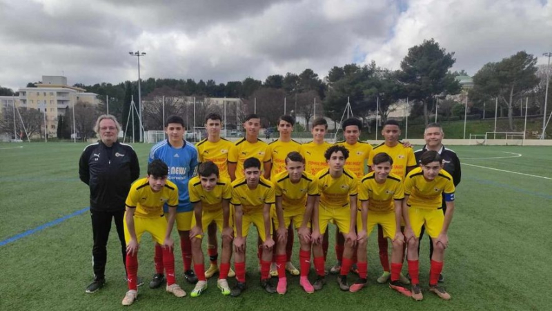 Football: great score for the U15s of the Entente ASSP-Mons in Nîmes