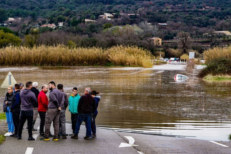 IN IMAGES, IN PICTURES. Storm Monica: one dead, floods in the Hérault, submerged roads... Occitanie particularly affected