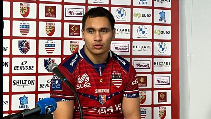 “There is a lot of excitement,” assures Yanis Boulassel, the Béziers hooker, before facing Biarritz