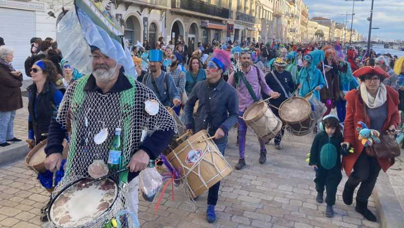 Joyeux et bigarré, le carnaval sauvage a mis une sacrée ambiance dans les rues de Sète