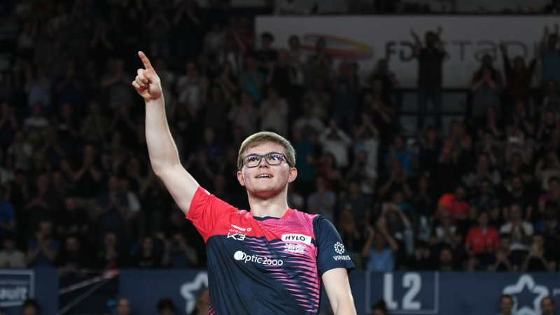 VIDEO. Table tennis: Alexis Lebrun&#39;s masterful point against Kao Cheng Jui in South Korea