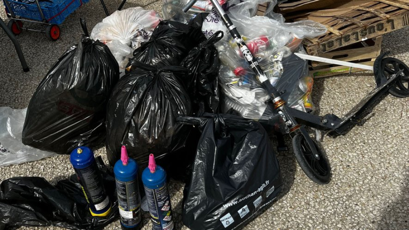 An explosive waste hunt in the Grisettes district of Montpellier