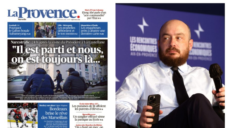 “He left and we are still here…”: for his front page deemed too anti-Macron, the editorial director of La Provence fired