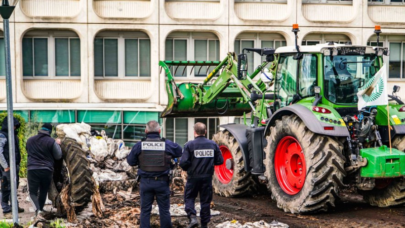 Anger of farmers: in Nîmes, new actions are underway
