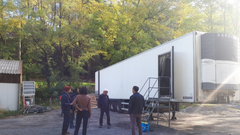 A final helping hand for the Cévennes mobile slaughterhouse
