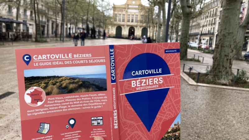 The Cartoville Béziers Méditerranée guide from Gallimard Voyages is released on April 4