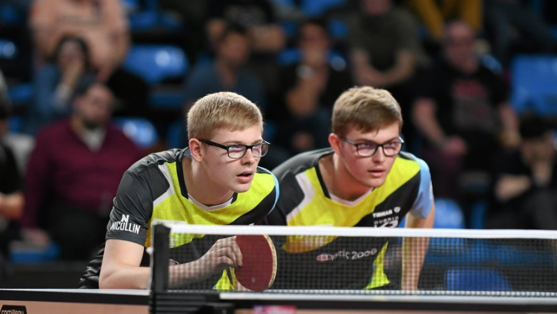 Qualified in singles, the Lebrun brothers also continue their journey in doubles