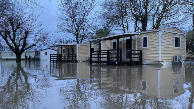 Bad weather: in Saint-Julien-de-Peyrolas and Goudargues, campsites suffered significant damage