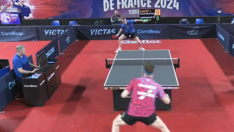 VIDEO. Incredible shot between the legs: Félix and Alexis Lebrun were not the only ones to enjoy the French Table Tennis Championships