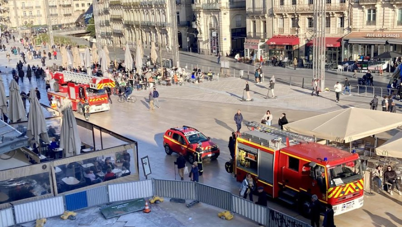 Pourquoi plusieurs véhicules de pompiers sont-ils intervenus sur la Comédie ce mardi après-midi ?