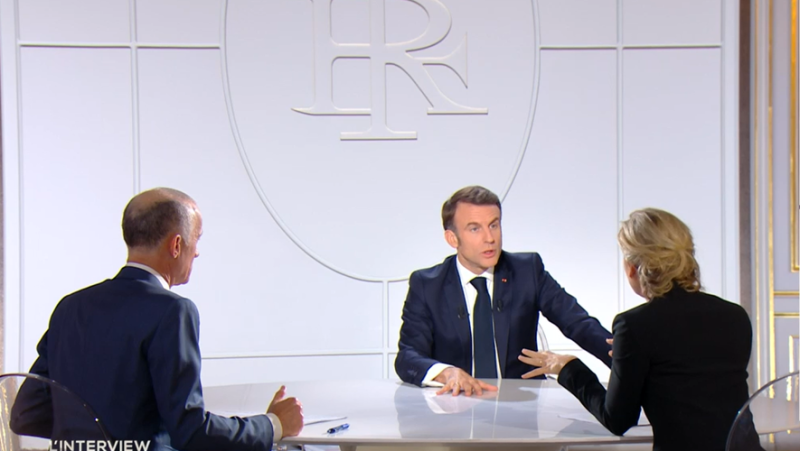 REPLAY. War in Ukraine: weapons, Putin, security agreement... what to remember from Emmanuel Macron&#39;s interview
