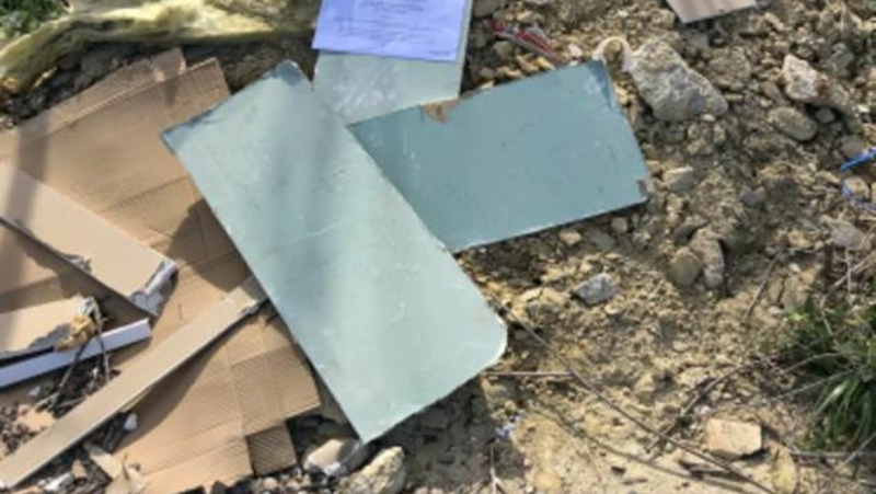 Near Sète, an individual identified by the territorial brigade after a new illegal dump