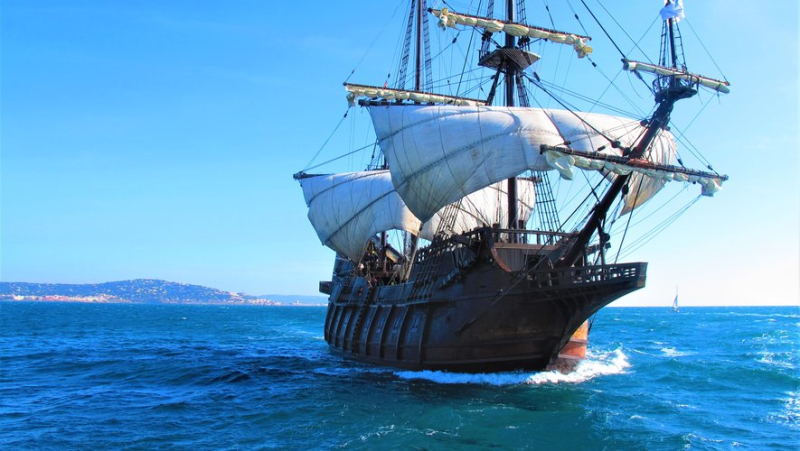 The Stopover boats in Sète 2024: El Galeón, the only galleon in the world