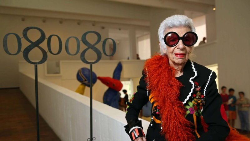American fashion icon Iris Apfel dies aged 102