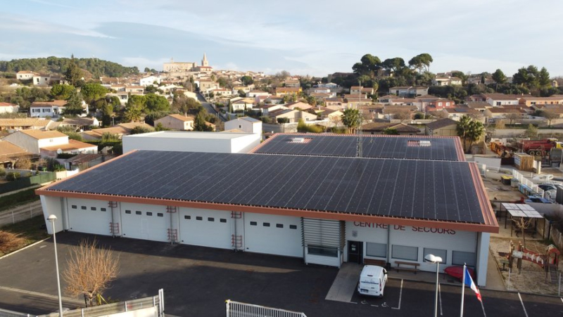 A self-consumption photovoltaic installation in Murviel-lès-Béziers
