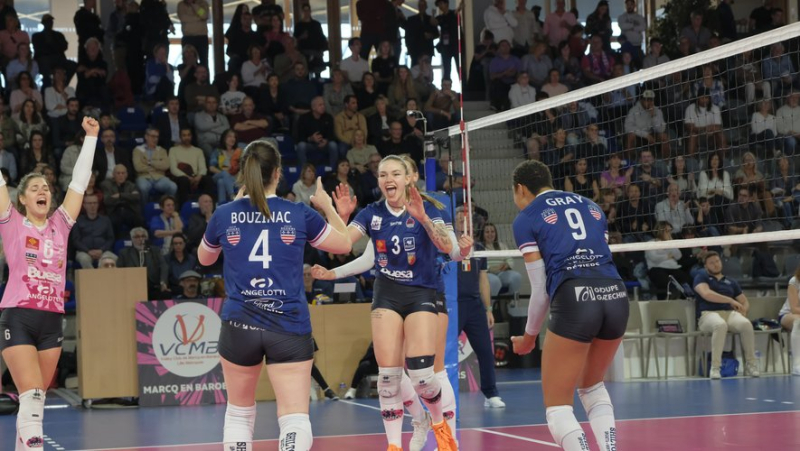 Volleyball: victorious in Marcq-en-Barœul, the Béziers Angels secure the Top 6