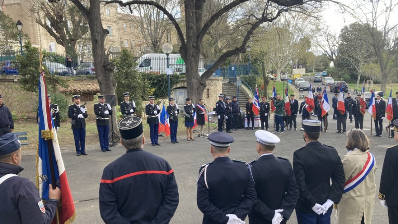 The Béziers authorities paid tribute to Colonel Arnaud Beltrame