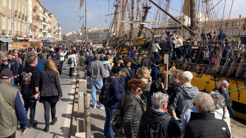 Stopover in Sète 2024: 70,000 visitors recorded during the day on Saturday