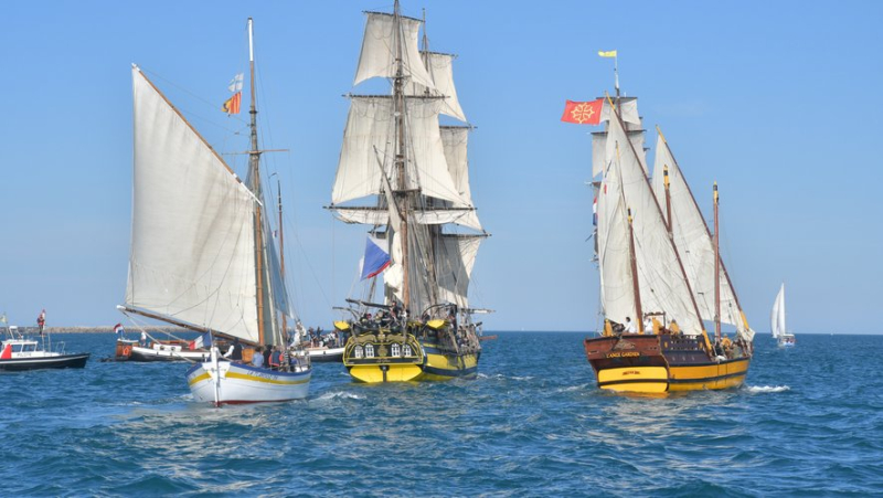 Stopover in Sète 2024: where to stand to observe the departure parade of the tall ships ?