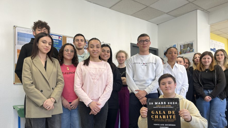 The final students of Sainte-Marie high school are organizing a charity gala at La Moba in Bagnols-sur-Cèze