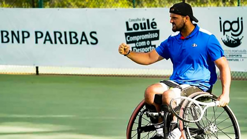 Paralympic Games: Guilhem Laget, the rising star of Gard armchair tennis