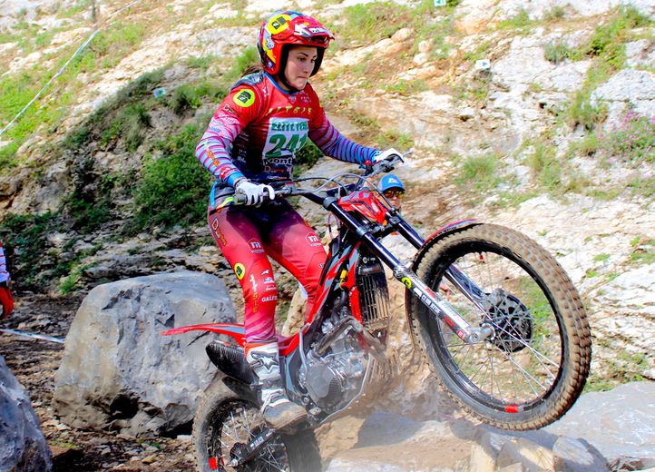 Motorcycle: winner of the Goudargues trial, the Catalan Gelabert Roura no longer touches the ground