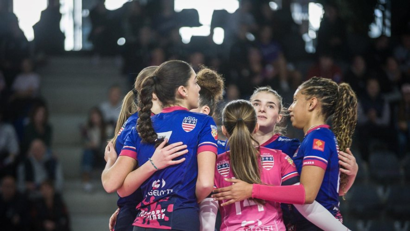 Volleyball: the final step before the final phase of the French Cup for the Béziers Angels U18s