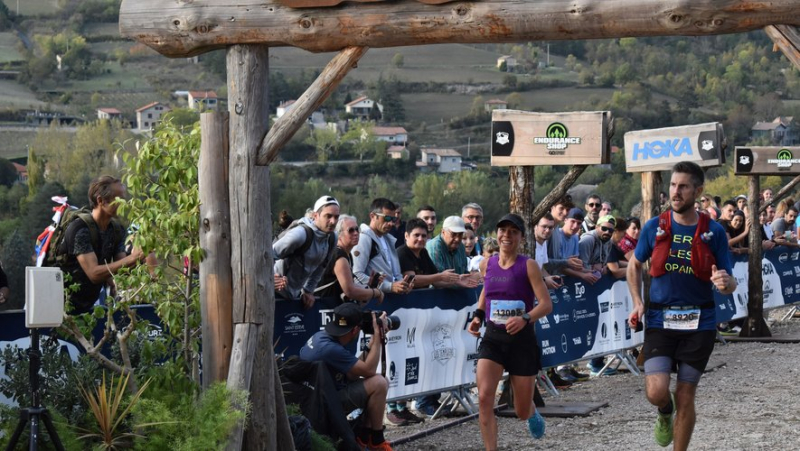 The neo-Lozerian Blandine L&#39;Hirondel crowned French long trail champion in the Drôme