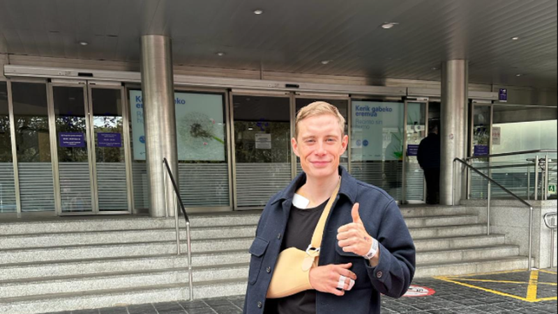 “I want to thank the entire medical team for taking such good care of me”, Jonas Vingegaard left the hospital