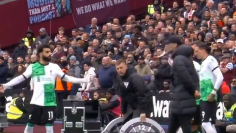 VIDEO. Football: “If I speak, it will catch fire”, tensions in Liverpool between Mo Salah and his coach Jurgen Klopp on the sidelines of the match against West Ham