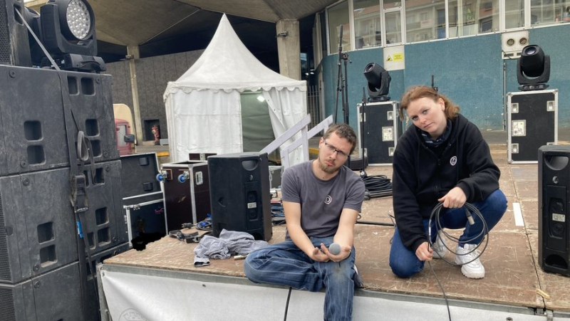 Après Escale à Sète, le contre-la-montre du démontage débute sur les quais de la ville.