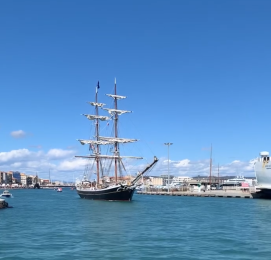 LIVE. Stopover in Sète 2024: follow the departure parade of the tall ships