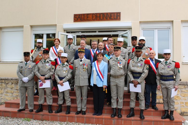 Review of the troops, parade, French naturalization… the legionnaires of the 1st Reg celebrate the Battle of Camerone
