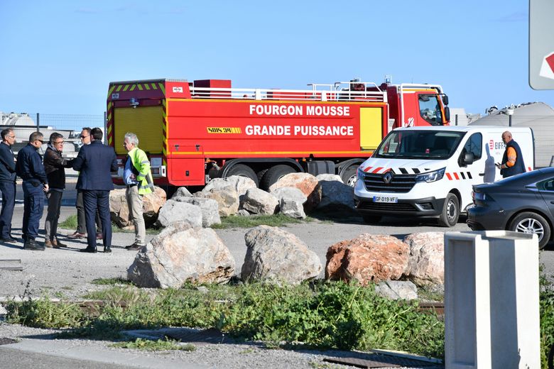 Explosion in the commercial port in Sète: impressive images of the fire at the Saipol factory
