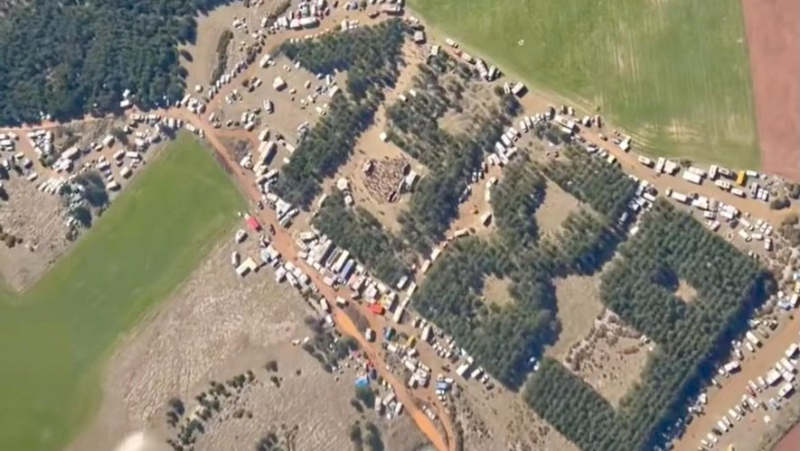 Rave party in progress in Aveyron: around 5,000 people on the Larzac between Millau and La Cavalerie