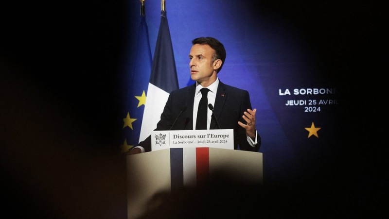 “Lethal” Europe, anti-missile shield, commercial interests... what to remember from Macron&#39;s speech on the EU at the Sorbonne