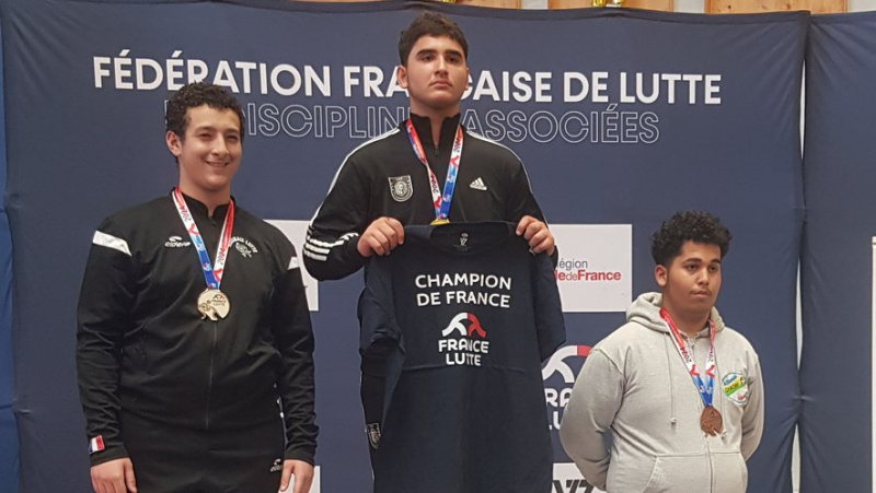 Fight: Biterrois Alperen Arslan, French freestyle wrestling champion