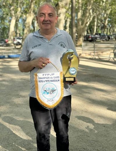 Pétanque: Yannick Valencia shares his experience and becomes Gard champion after a magnificent final against Nicolas Lopez