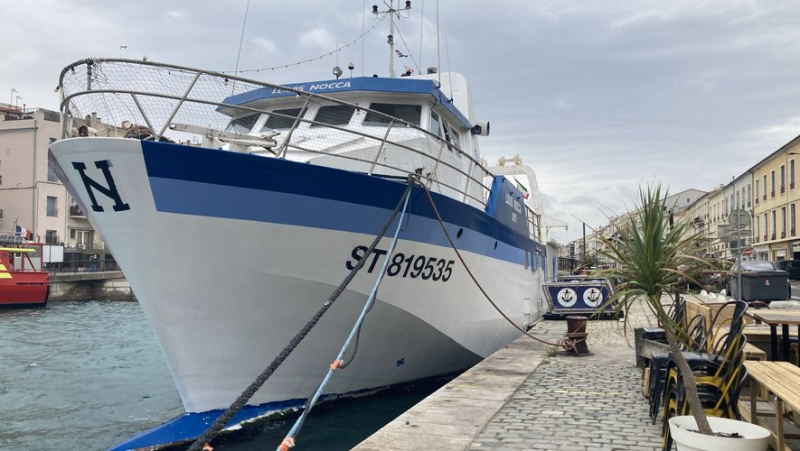 The educational boat Louis Nocca moved to the Sète fish market, those responsible for the trawler are worried