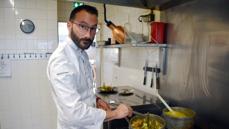 Chef Eddy Lacourarie, from “Chez Eddy La Boufanelle in Boujan”, joined the Toques Blanches International Club