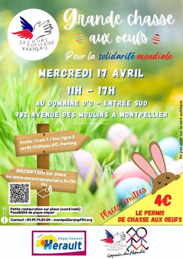 Going out in Montpellier: solidarity egg hunt, Diago Quest… ideas for this Wednesday April 17