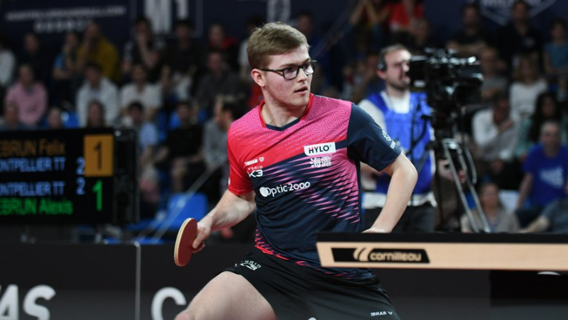 Table tennis: Alexis Lebrun concedes the draw for his entry into the World Cup