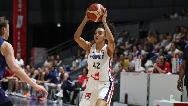 Basketball: Aveyronnaise Leïla Lacan selected in 10th position in the 2024 WNBA Draft