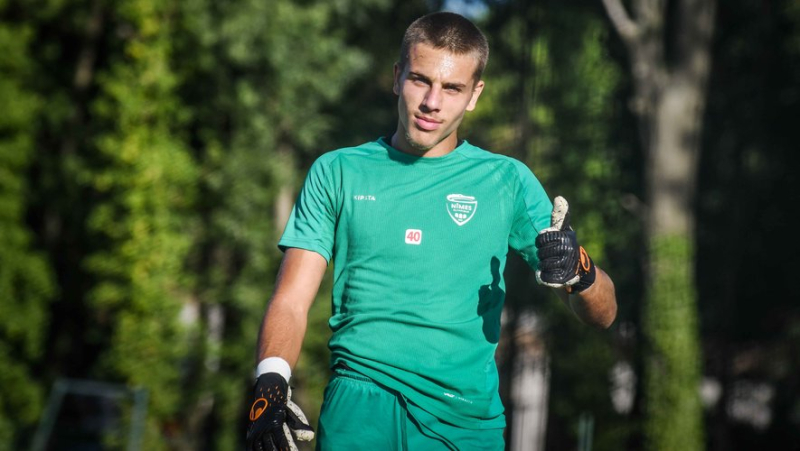 Nîmes Olympique: discovering the revelation Tao Paradowski, 19 years old, starting goalkeeper for the Crocos in National