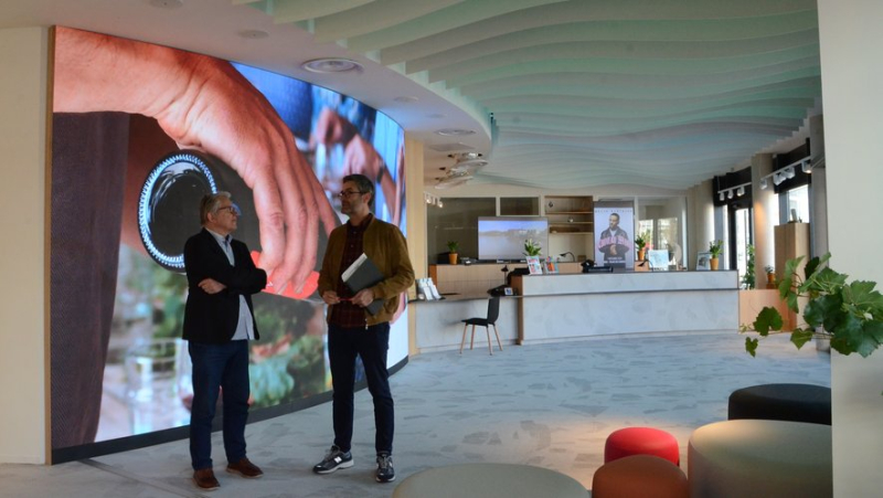Cap d&#39;Agde: video wall, tasteful decor, redesigned reception... the new reception of the tourist office has opened its doors