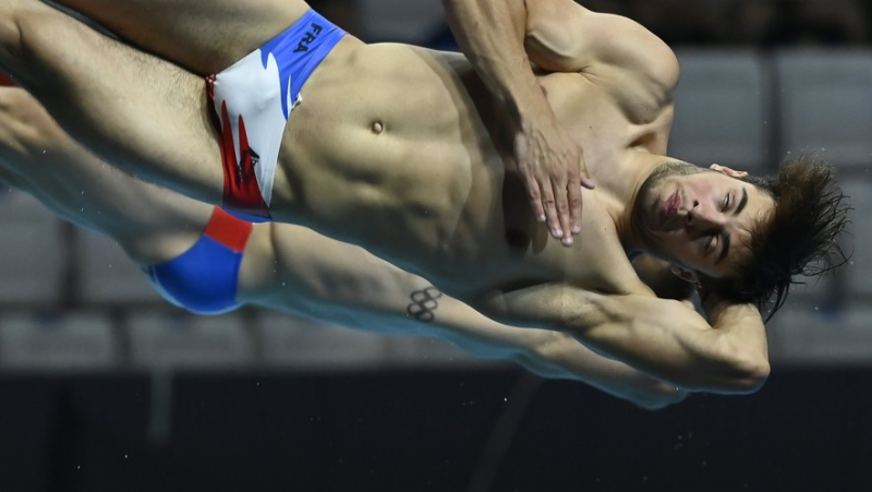 “I received a call from the Minister of Sports because they were a little worried”: the spectacular fall of diver Alexis Jandard in front of Macron goes viral