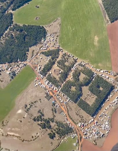 Rave party in progress in Aveyron: around 5,000 people on the Larzac between Millau and La Cavalerie