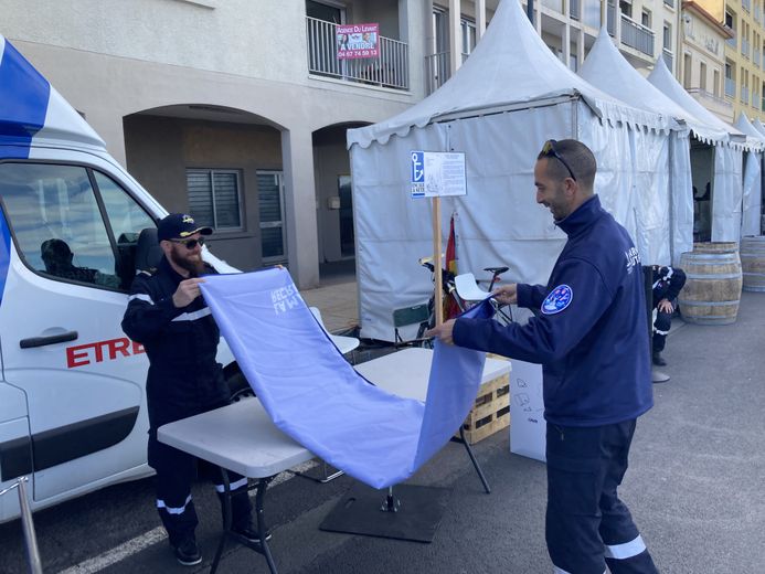 Après Escale à Sète, le contre-la-montre du démontage débute sur les quais de la ville.